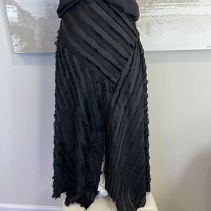 Rebecca Taylor Black Eyelash Skirt (NWT) Size 4